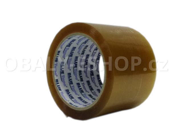 Lepicí páska LP3 75mmx66m Transp. Solvent 45µm Blue Tape