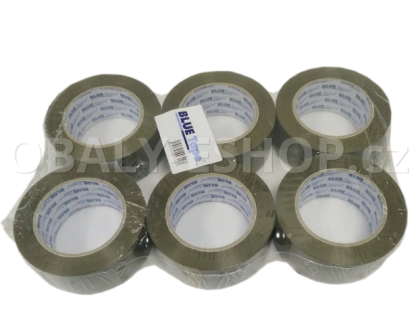 Lepicí páska LP3 48mmx132m Hnědá Solvent 45µm Blue Tape