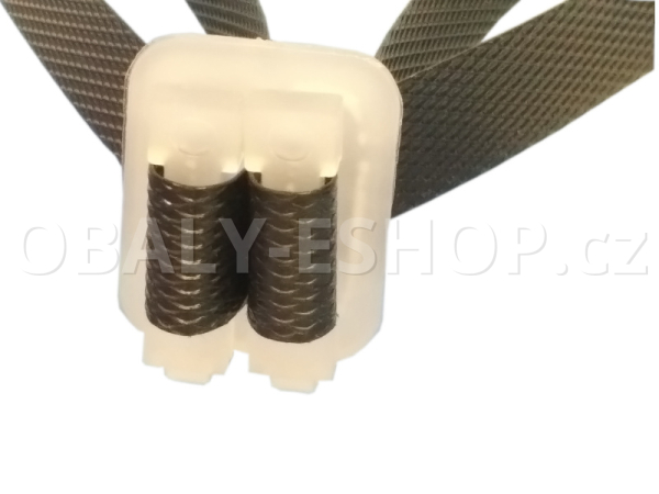 Spona plastová 15 mm