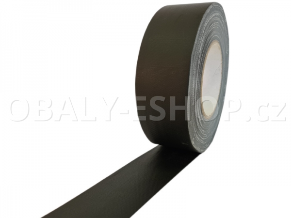 Textilní páska  ARGO 50mmx50m Gaffer Tape Černá matná