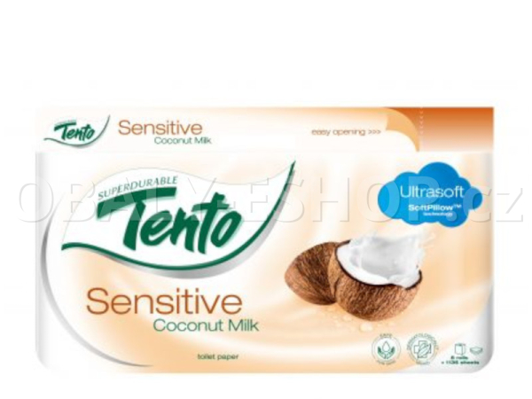 Toaletní papír Tento Coconut milk  3vrstvý 142 útržků