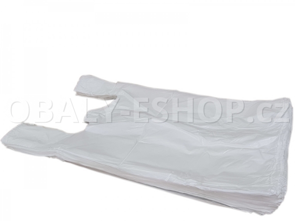 Taška HDPE 15kg Bílá košilka /100ks