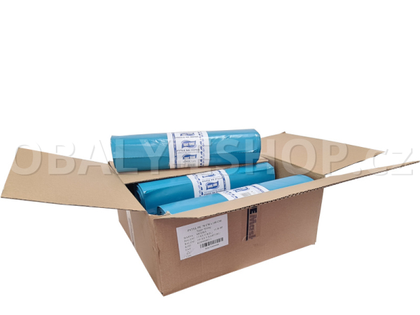 Pytel na odpad PE 70x110cm Super Strong Modrý