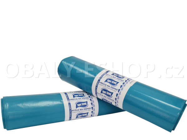 Pytel na odpad PE 70x110cm Super Strong Modrý