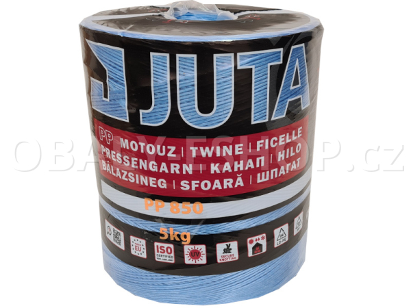 Motouz polypropylenový 12500 dtex 5kg Modrý