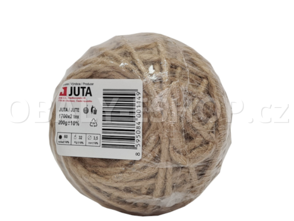 Motouz Jutový  1700x2 tex 200 g