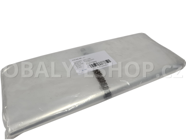 Sáček plochý LDPE 400x600mm 40µm