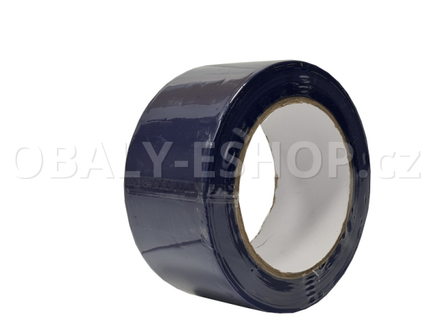 Výstražná lepicí páska PVC 50mmx33m 130µm Modrá