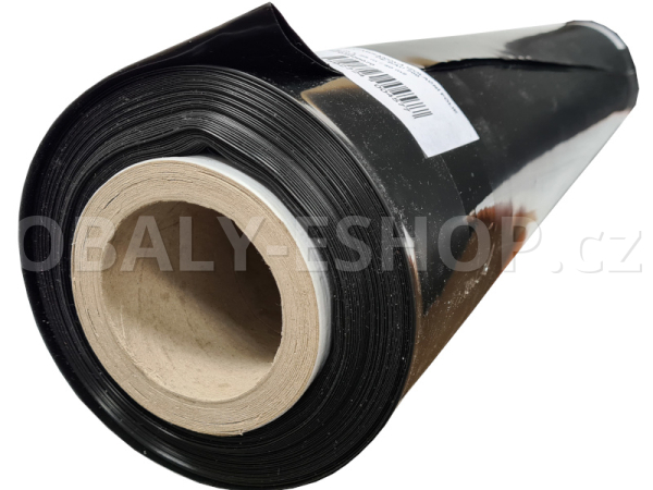 Parozábrana PE fólie 2x25 m/ 50m2 0,2mm BAU Černá