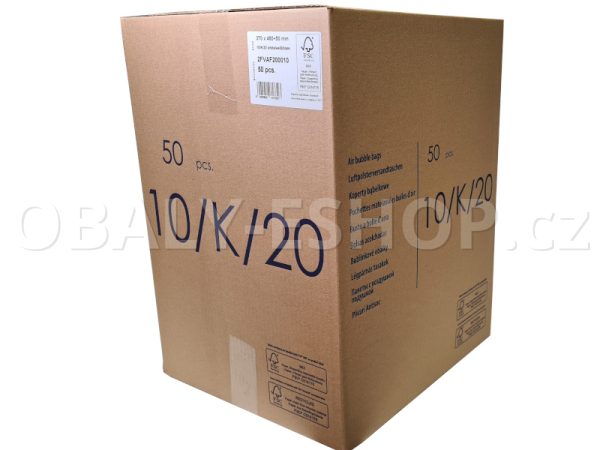 Obálka bublinková K 370x480 Bílá