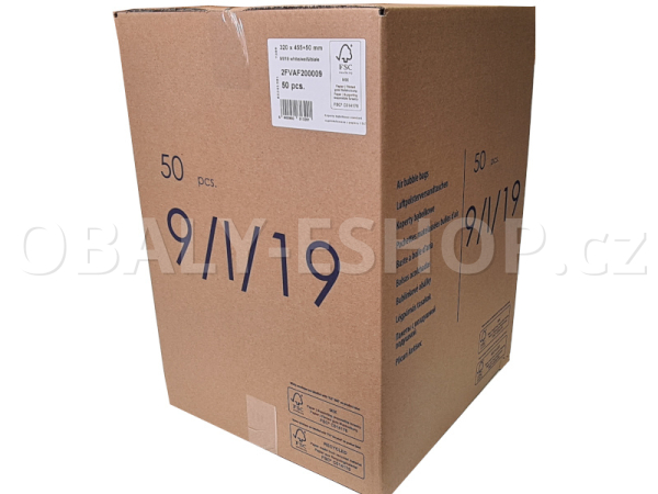 Obálka bublinková I 320x455 Bílá