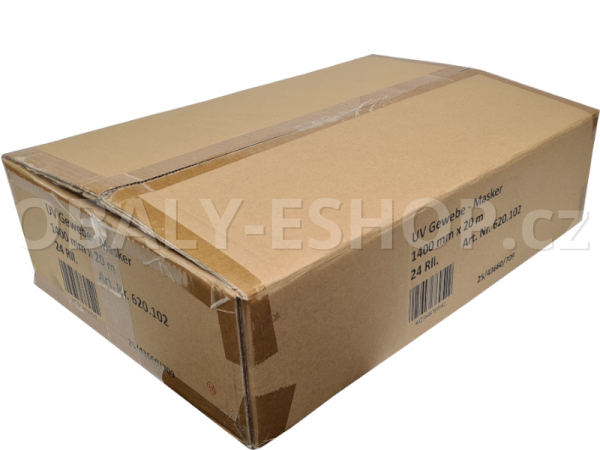 Malířská zakrývací fólie s textilní páskou 1400mmx20m