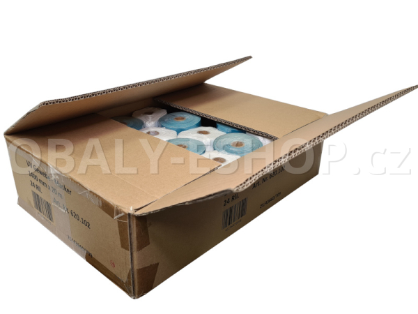 Malířská zakrývací fólie s textilní páskou 1400mmx20m