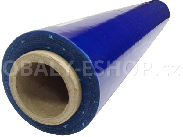 Ochranná samolepicí okenní fólie 500 mm x 75 m Modrá PE74S  UV