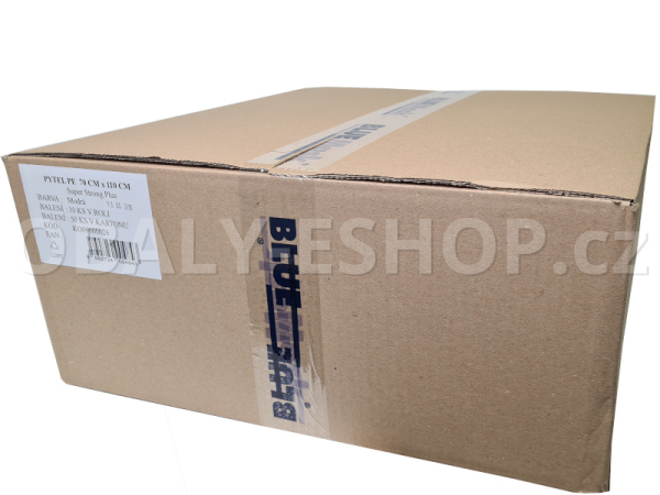 Pytel na odpad PE 70x110cm Super Strong Plus Modrý