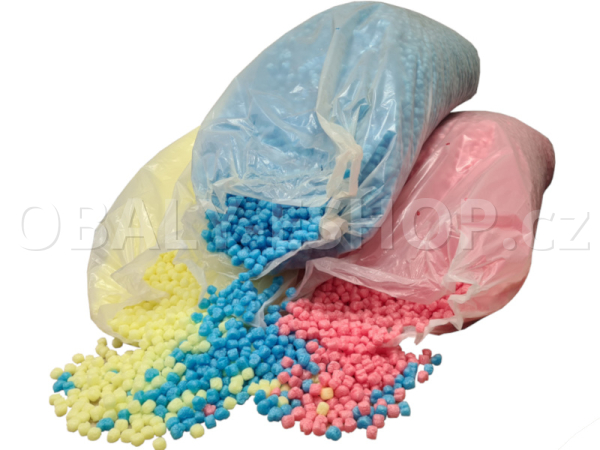 Výplňová tělíska DEKOR-PAK 200 l Modrá srdce