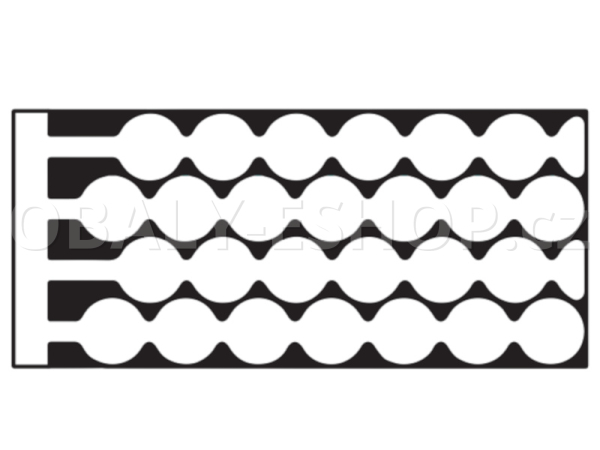 Vzduchová výplň bublinka 38cmx250m M+